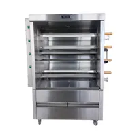 product of AMPTO FRE4VE Metal Supreme Electric Rotisserie Oven, 16 Chicken Capacity
