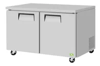 product of RefrigerationX XUF-60-N 60" 2-Door Undercounter Freezer, Stainless Steel & Aluminum, 16.86 cu. ft.