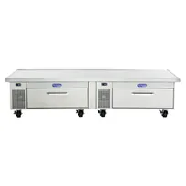 product of Randell FX-2CS-290 96" Flexible Refrigerator or Freezer Chef Base w/ 2 Drawers, 6 cu. ft.