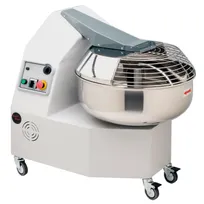 product of RositoBisani FC35 MUS Forked Dough Mixer with 42 qt Bowl, Single Speed, 77 lbs Dough Capacity