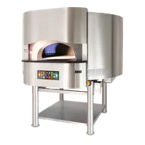 product of RositoBisani FGR100-ST Wood / Coal / Gas Fired Rotary Oven w/ 39" Cooking Chamber, Touchscreen