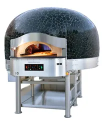 product of RositoBisani PG130-CM Wood / Coal / Gas Fired Pizza Oven w/ 51" Cooking Chamber, Round, Indoor