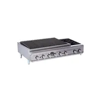 product of Royal Range of California RRB-36OB2 48" Countertop Gas Radiant Charbroiler / Hotplate, 150.000 BTU