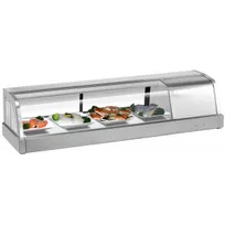 product of Turbo Air SAK-50R-N 48" Countertop Refrigerated Sushi Display Case, Right Compressor