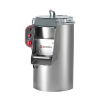 product of Sammic PI-20 Countertop Potato Peeler - 44 lb Capacity, 3/4 HP, Stainless Steel, 120V 5A, 800-950 lb/hr Output