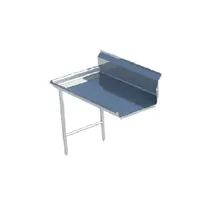 product of Sapphire Manufacturing SMCDT-24L 24" Clean Straight Dishtable w/ Left Table, 10.5" Backsplash