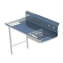 product of Sapphire Manufacturing SMSDT-48L 48" Straight Soiled Dishtable w/ Left  Table, Pre-Rinse Sink