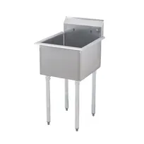 product of Sapphire Manufacturing SMSQ1818 One Compartment Sink, 21"W X 21-1/2"D