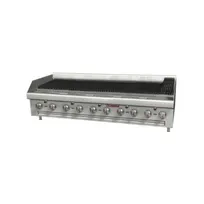 product of Southbend HDC-60 60" Countertop Gas Radiant Charbroiler w/ (10) Burners, 200.000 BTU