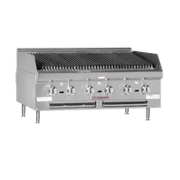product of Southbend HDCL-12 12" Countertop Gas Lava Rock Charbroiler w/ (2) Burners, 40.000 BTU