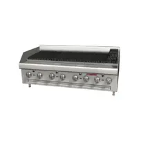 product of Southbend HDCL-48 48" Countertop Gas Lava Rock Charbroiler w/ (8) Burners, 160.000 BTU