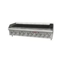 product of Southbend HDCL-60 60" Countertop Gas Lava Rock Charbroiler w/ (10) Burners, 200.000 BTU