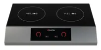 product of CookTek HRF-9500-SS25-1 (MC2502S) Induction Cooktop, Freestanding, Side To Side Double Hob