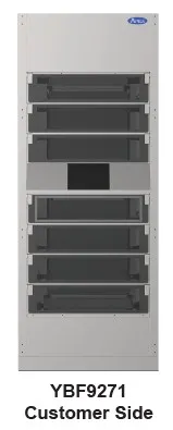 product of Atosa USA YBF9271 Pizza Locker, Optional Refrigerated / Ambient Section
