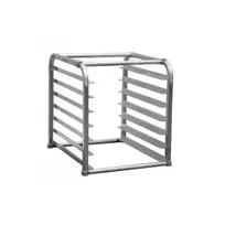 product of Serv-Ware CWP-RR-07 Mobile Refrigerator Bun Pan Rack w/ 7 Pan - Half Height