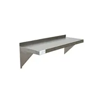 product of Serv-Ware SSWS1448-CWP Wall Mounted Stainless Steel Shelf - 48"W x 14"D