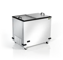 product of Silver King SKFMW34-ELUS3 36" Mobile Solid Chest Freezer/Meat Well, 3.93 cu. ft.