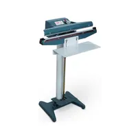 product of Skyfood IBSF-450 Impulse Bag Sealer, 18" Floor Model, Foot Pedal Operation, 17.7"L x 1/16"W Sealing Bar, 700W, 120V