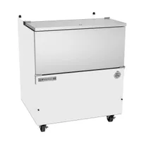 product of Beverage Air SM34HC-W 34" Single Sided Milk Cooler, Cold Wall, 8 Crates Capacity