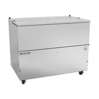 product of Beverage Air SM49HC-S 49" Single Sided Milk Cooler, Cold Wall, 12 Crates Capacity