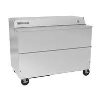 product of Beverage Air SMF58HC-1-S 58" Single Sided Milk Cooler, Forced Air, 16 Crates Capacity