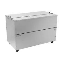 product of Beverage Air ST58HC-S 58" Dual Sided Milk Cooler, Cold Wall, 16 Crates Capacity