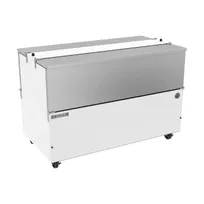 product of Beverage Air ST58HC-W 58" Dual Sided Milk Cooler, Cold Wall, 16 Crates Capacity