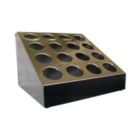 product of Steril-Sil TC-16 Dispenser, 16-Hole (4x4) Grid, 23-1/2"x23-1/2"x17" 304 Stainless, NSF, Made in USA
