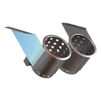 product of Steril-Sil UB-2SS Complete Underbar Dispenser, 2-Hole, 11-1/2"W, Stainless Steel