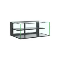 product of Structural Concepts NR4820DSV 48" Reveal Service Non-Refrigerated Display Case, Black