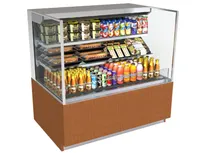 product of Structural Concepts NR4847RSSV 48" Horizontal Self-Serve Open Air Merhandiser in Black, 2 Shelves
