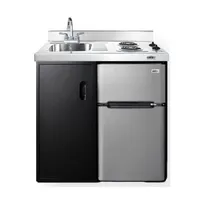 product of Summit CK36EL All-In-One Kitchenette, 36.13"W X 24.63"D X 40"H