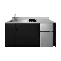 product of Summit CK72ADASINKL All-In-One Kitchenette, 71.75"W X 23.75"D X 34"H