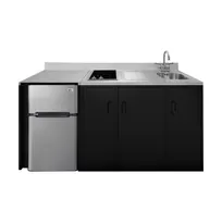 product of Summit CK72ADASINKR All-In-One Kitchenette, 71.75"W X 23.75"D X 34"H