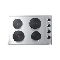 product of Summit CSD4B300 30" Electric Built-In CookTop w/ (4) Solid Burners, Manual Controls, 5.5 kW, 230v