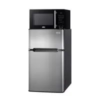 product of Summit MRF34BSSA 19" Breast Milk Refrigerator & Freezer w/ Microwave, Black, 2.4 cu. ft.