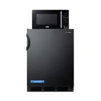 product of Summit MRF66BKA 23.63" Breast Milk Refrigerator & Freezer w/ Microwave, Black, 5.1 cu. ft.