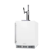 product of Summit SBC58WHBIADACMTWIN 23" Draft Cold Brew & Nitro Coffee Dispenser, ADA