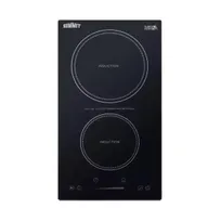 product of Summit SINC2B115 Induction Cooktop, 12"W, (2) Burners