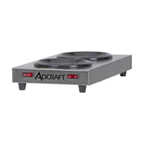 product of Adcraft SWP Side Warmer Plate w/ (2) Warmers, Manual On/off Switch (for Each Brewer) / 500W - 120V