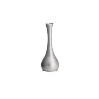 product of TableCraft Products 269 Flower Vase, 7" Height, Hand Wash Only, Zinc Alloy Metal, Brushed Finish