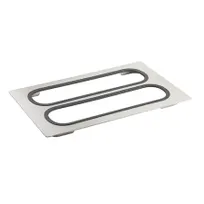 product of TableCraft CW1106BRS Template, 21.5" x 13.5" Silver Stainless Steel, 12-Gauge, Dishwasher Safe