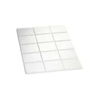 product of TableCraft Products CWTTDG01N Cold Food Template, 13-1/2" x 21-5/8" Aluminum Grid, Natural Finish