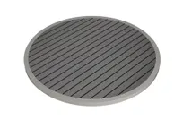 product of Tarrison AOG38RD36SSST Ace II Round Table Top, 36" Diameter, All Weather Plywood, Silver and Slate Finish