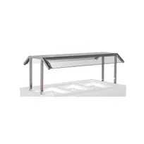 product of Tarrison TF-DBSG84 Servery Sneeze Guard, 84", Double Buffet, Nsf