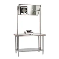 product of Tarrison TF-DT48-KIT Demo Table, 48""W X 30""D X 94""H, Overhead Mirror