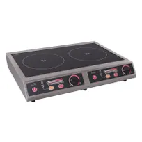 product of Tarrison TI-CI40-2LR (2) 2000W Burners Countertop Induction Range, Ceramic Cook Surface