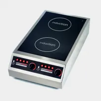 product of Tarrison TI-CI60-2FB (2) 3000W Burners Countertop Induction Range, Ceramic Cook Surface