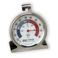 product of Taylor Precision 3507FS Refrigerator/Freezer Thermometer, 2-1/2" Dial, -20° to 80°F, Stainless Steel, NSF