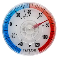 product of Taylor Precision 5321N Window Thermometer, 3-1/2" Dial